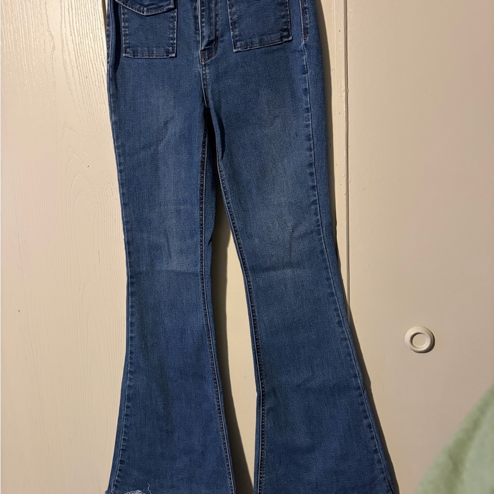 Classic Blue Flare Jeans